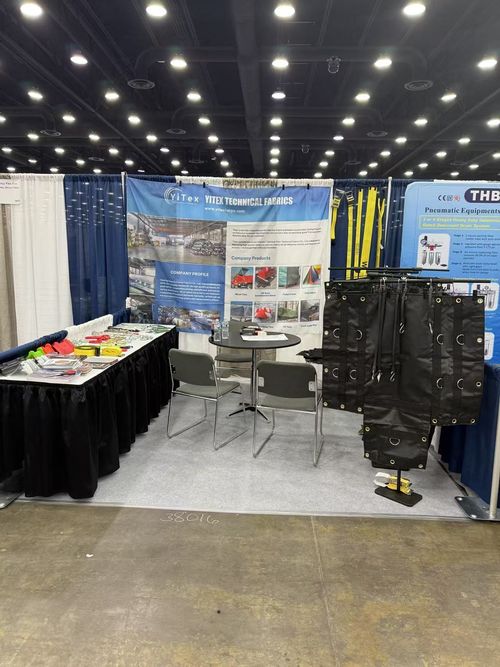 Latest company news about Yitex schittert op de America Truck Show 2025 met premium vrachtwagenzeiloplossingen